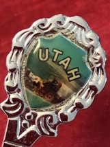 Travel Souvenir State 4.5&quot; Spoon - Utah Wagon Trail  - $7.87