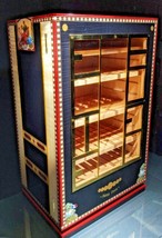 Elie Bleu  Alba Black Sycamore Wood Cabinet Humidor NIB Made in France - £9,439.06 GBP