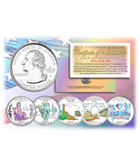 2003 US Statehood Quarters HOLOGRAM *** 5-Coin Complete Set *** w/Capsul... - £12.42 GBP