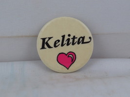 Vintage Band Pin - Kelita - Celluloid Pin - £11.78 GBP