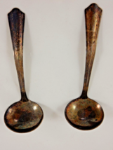 Williams Brothers WB Silver Plated Ladle Spoons - $247.28 MXN