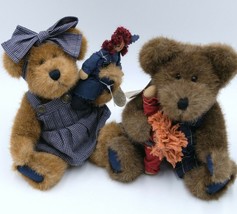 LOT 2  Boyds Bears Sally Quignapple With Annie &amp; Simon Beanster With And... - £27.62 GBP