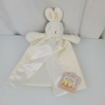 Bye Bye Buddy Off White Bunny Comforter 11&quot;/28cm soft plush Bunnies by t... - £23.22 GBP