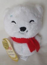 Hallmark Itty Bittys Frosty Friends Polar Bear Plush Limited Edition  - £6.38 GBP