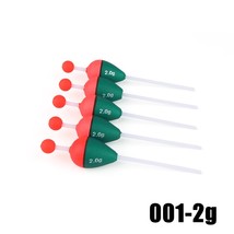 W.P.E 5pcs/lot Fishing Float Size 2g-6g Fishing Tackle Buoy Bobber Floating Floa - £51.83 GBP