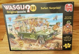 Wasgij 1000pc Puzzle #31 Safari Surprise NEW - £95.49 GBP