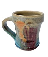 GT Coffee Tea 12 oz Mug Studio Art Stoneware Pottery Initials Signed - $29.69