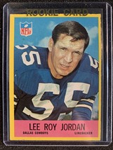 1967 Philadelphia #54 Lee Roy Jordan RC - Dallas Cowboys Rookie - £14.14 GBP