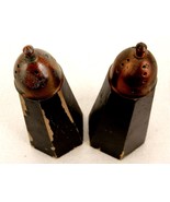 Woodpecker Woodware Octagon Salt &amp; Pepper Shakers, Copper Screw-in Lids,... - £23.43 GBP