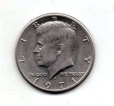 1971 D Kennedy Halfdollar - £6.39 GBP