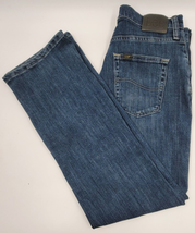 Lee Women&#39;s Blue Denim Jeans Size 18 Regular Fit Stretch Pants 5252714 - $19.00