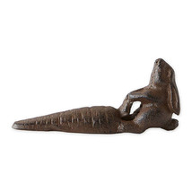 BUNNY WITH CARROT  DOOR STOPPER - $472.35 MXN