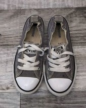 Converse All Star Chuck Taylor Youth Kids Size 13.5 Shoes Gray Low Top Sneakers. - £6.71 GBP