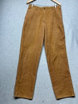 Vintage 1964 Woolrich Clover High Waist Corduroy Pants Womens 12 Brown C... - $34.87