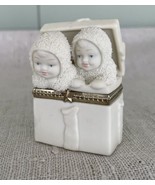 Department 56 Snowbabies Surprise! Hinged Jewelry Trinket Storage Box - €12,81 EUR