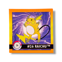 Pokemon Vintage Artbox Collectible Sticker (XX126): #26 Raichu - $4.90