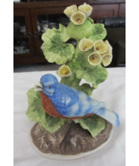 J Byron Royal Crown Ceramic Bisque Bluebird Figurine - £23.70 GBP