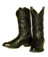 ARIAT Men’s Heritage Style 34770 Black Leather Western Cowboy Boots Size... - $80.26