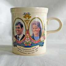 Mug Prince Andrew Sarah Ferguson Royal Wedding 1986 Kiln Craft Staffords... - £7.93 GBP