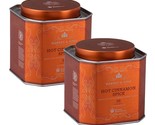Harney &amp; Sons Hot Cinnamon Spice Tea - 30 Tea Sachets (Pack of 2) - Blac... - £35.32 GBP