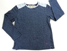 Tommy Bahama Heather Blue Long Sleeve Pullover Sweatshirt Mens Size Large - $25.49