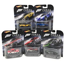 Hot Wheels FORZA Motorsport Set of 5 Cars, 73 Ford Falcon XB, 17 FORD GT, Alfa R - £75.15 GBP