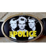THE POLICE Rock Group Epoxy PHOTO MUSIC BELT BUCKLE   - NEW! - £13.97 GBP