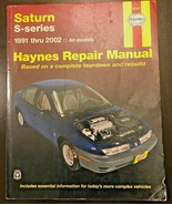 Haynes Repair Manual 87010 SATURN S Series 1991-2002 - $10.83 CAD