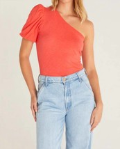 Z Supply penelope one shoulder top in Firecracker - size M - $46.53