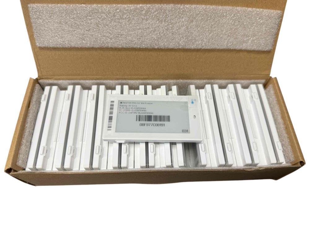 NEW 20 Pieces Solum Electronic Shelf Label 2.6&quot; BW Freezer Newton Pro EL... - $197.99