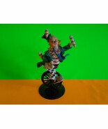 Circus Clown on Metal Unibike Collectible Figurine Doll Good Condition S... - $10.83 CAD