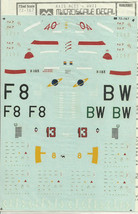 1/72 MicroScale Decals WWII Axis Aces Fw-109G A6M2 Zero Fw-200 Condor 72... - $14.78