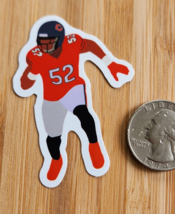 Khalil Mack Sticker Chicago Bears Chargers Football Laptop Sticker Decal - £1.56 GBP