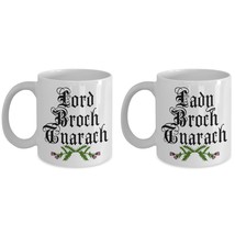 Lord Broch Tuarach Lady Outlander Mug Set Outlander Fan Gift Jamie Fraser JAMMF - £25.57 GBP