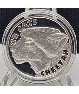 2020 Sierra Leone Big Cats Cheetah 2 OZ 999 Silver 20$ High Relief Minta... - $2,361.38 MXN