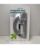 BRAND NEW Compass And Protractor Set Target - Up&amp;Up Brand - £4.63 GBP