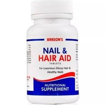 Pack of 2 - Bakson Nail and Hair Aid Tablets (30tab) Homeopathic MN1 - £15.14 GBP