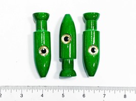 Bullet Lead Sea Witch Lure Heads Green 180 gram Package of 3 for Fishing - $26.95