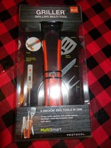 Griller Grilling Multi TOOL--8 In 1--8 Smokin Bbq Tools In ONE--BRAND New - £32.05 GBP