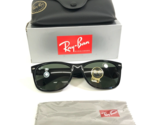 Ray-Ban Sunglasses RB2132 NEW WAYFARER 901 Black Frames with Green Lense... - £77.86 GBP