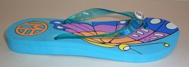 Marc Fisher Size 7 M DELIA Blue Flip Flops Sandals New Womens Shoes - $38.61