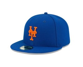 MLB New York Mets ALT AC On Field 59Fifty Fitted Cap, Size 8, Royal - £27.57 GBP