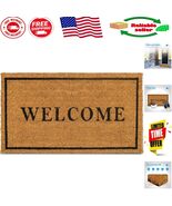 Lightweight yet Durable Coir Entry Mat - 17.5” x 30”, Perfect Housewarmi... - $663.47 MXN