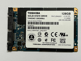 Toshiba THNSNC128GMMJ 1.8" 128GB Micro Sata Ssd 3Gb/s Mlc Ssd For Sony Hp Laptop - $36.62