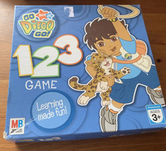 Nick Jr Go Diego Go! 123 Board Game Learning Made Fun By Milton Bradley Complete - £7.90 GBP