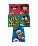 My First Smart Pad Books Disney Lot of 8 Mickey Minnie Words Letters Num... - $15.84