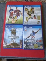 Sony PlayStation PS4 4 Game Bundle Lot Star Wars Madden 16 NHL 15 FIFA 15 EXC - £15.68 GBP