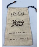 Feridies Virginia Peanuts 12oz   Burlap Bags Since 1973 Salted in the Shell - $11.16 CAD