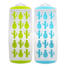 Easy Release 15-Cube Pineapple/Cactus Ice Tray 2pcs - £24.09 GBP