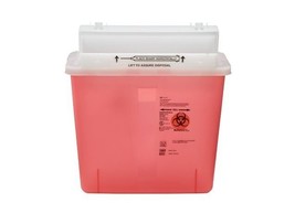 4 PACK Sharps Container 5 Quart Lid Safety Needle Disposal Doctor Tattoo... - $39.17